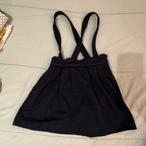 Jacadi Navy Pleated Jumper Dress
